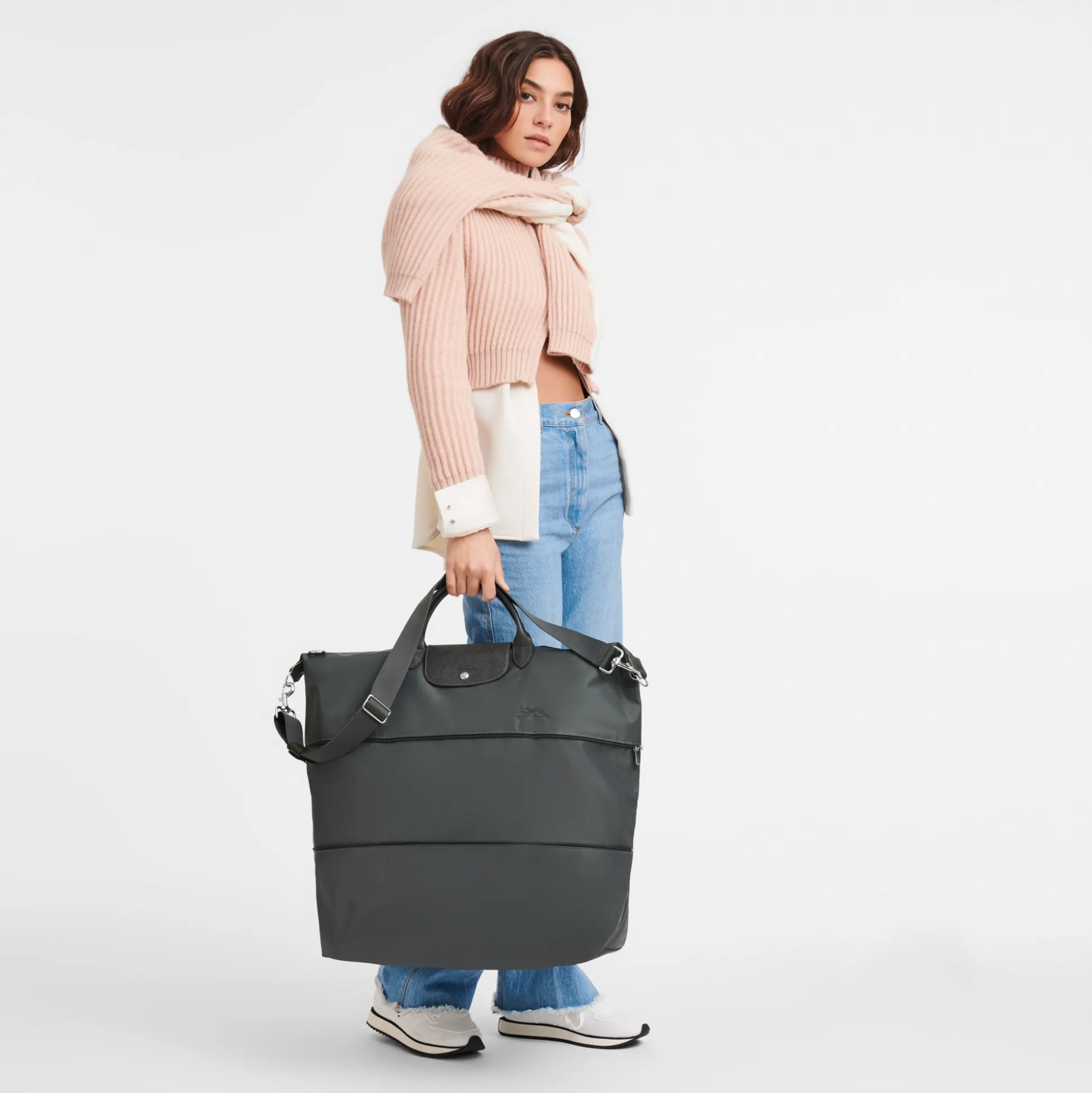 Erweiterbare Reisetasche Le Pliage Green