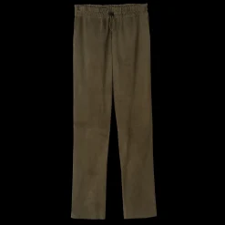 Gerade Hose Aus Leder