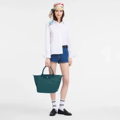 Handtasche M Le Pliage Green