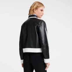 Kurzer Blouson Aus Leder