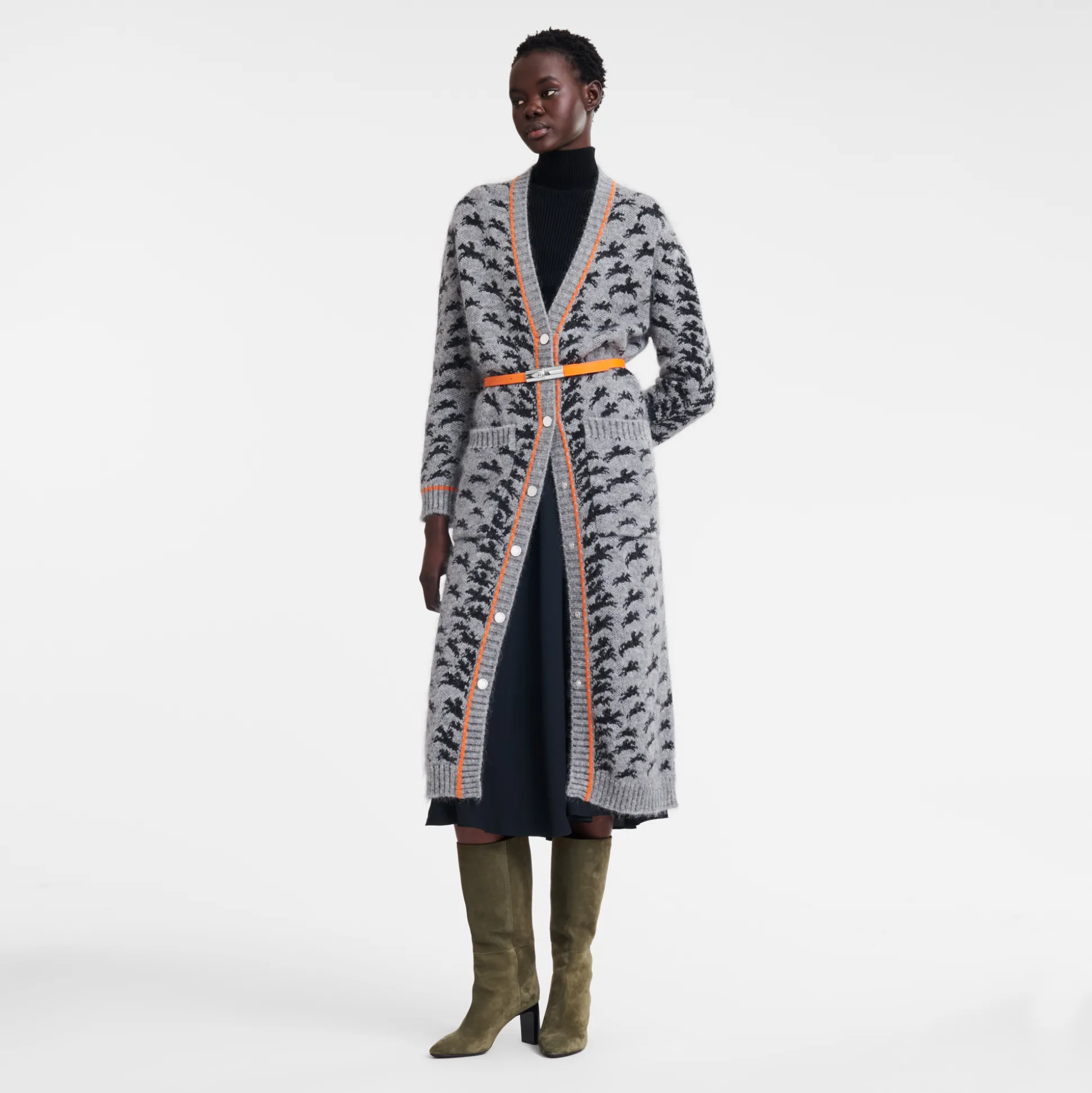 Langer Cardigan