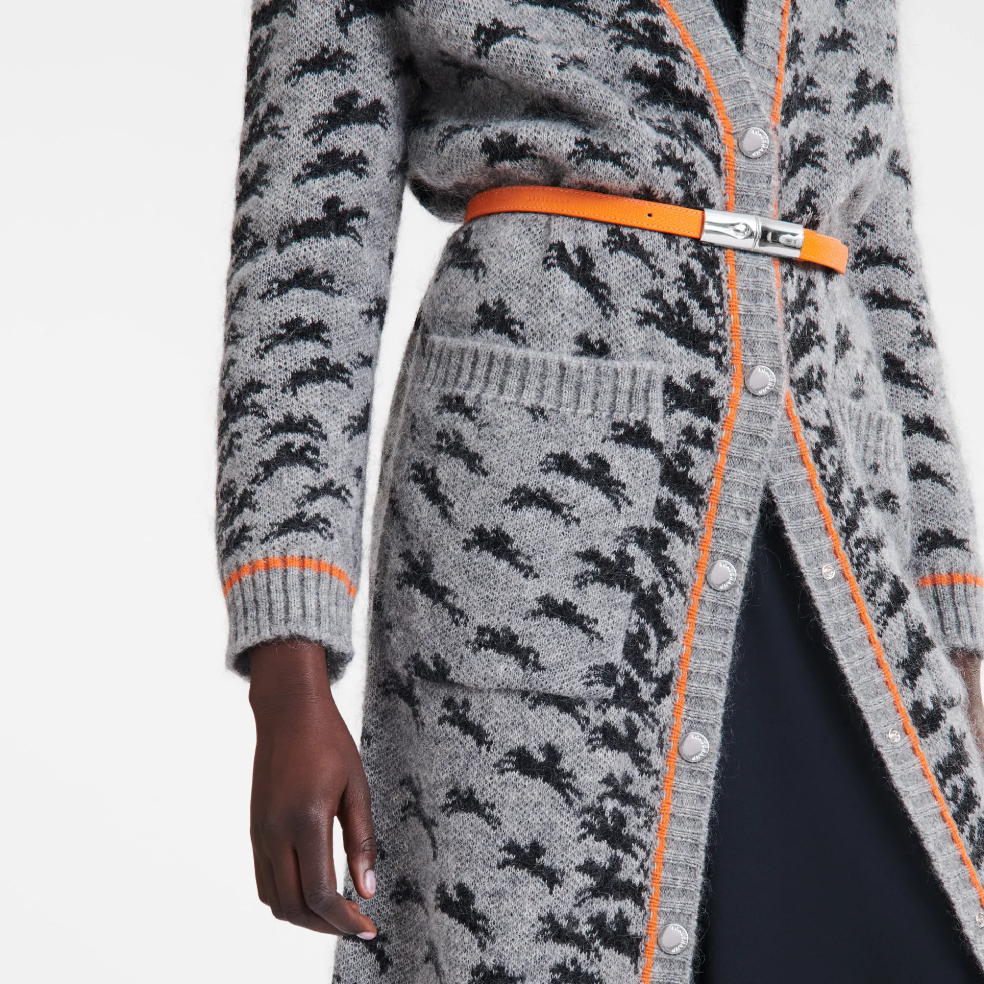 Langer Cardigan