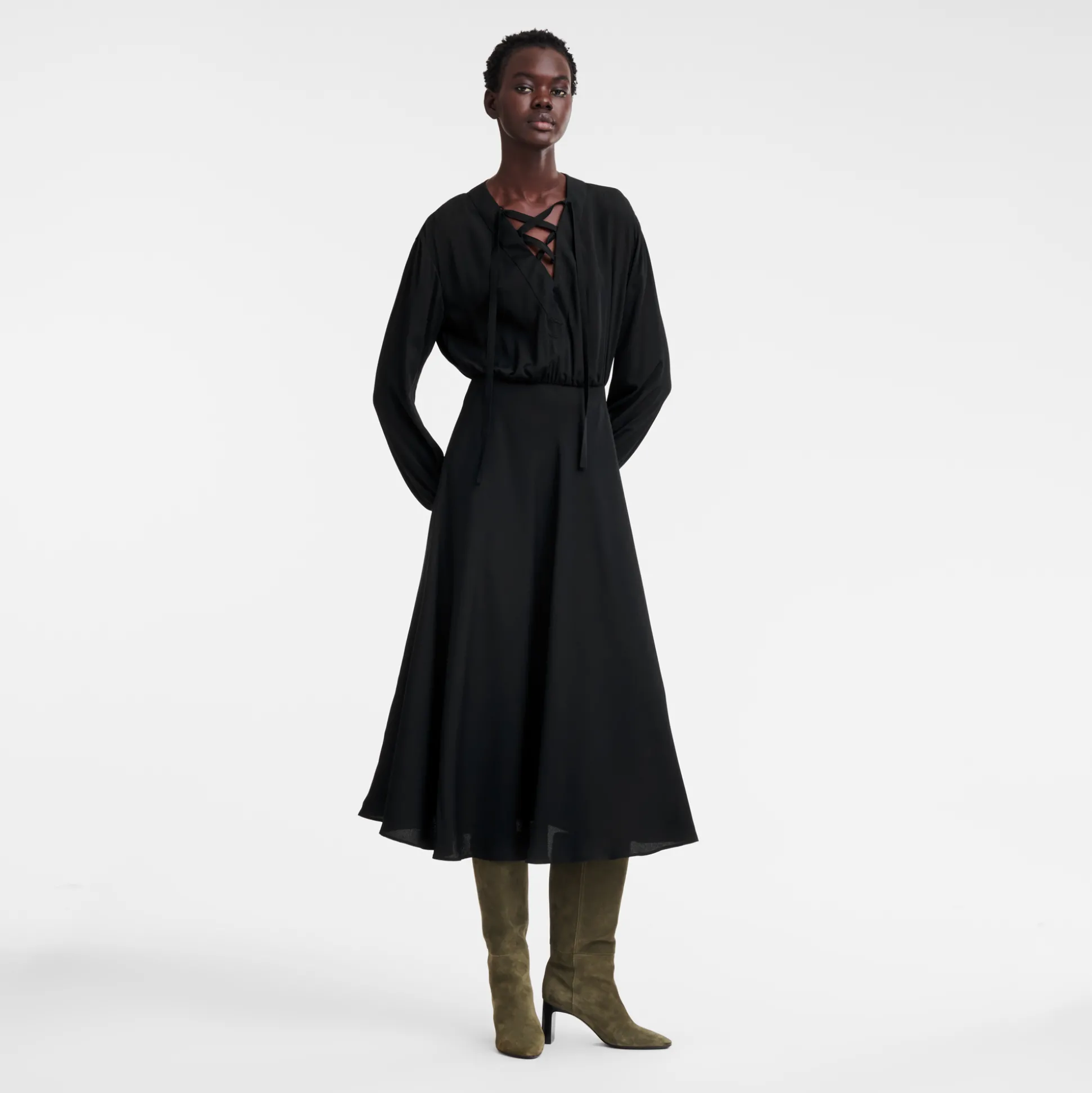 Langes Kleid