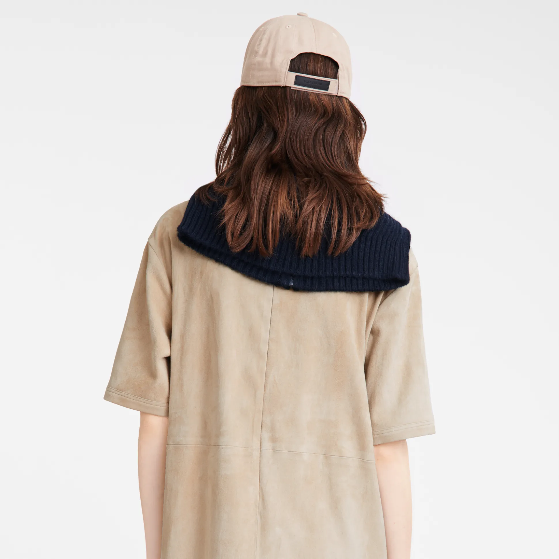 Langes Kleid Aus Leder