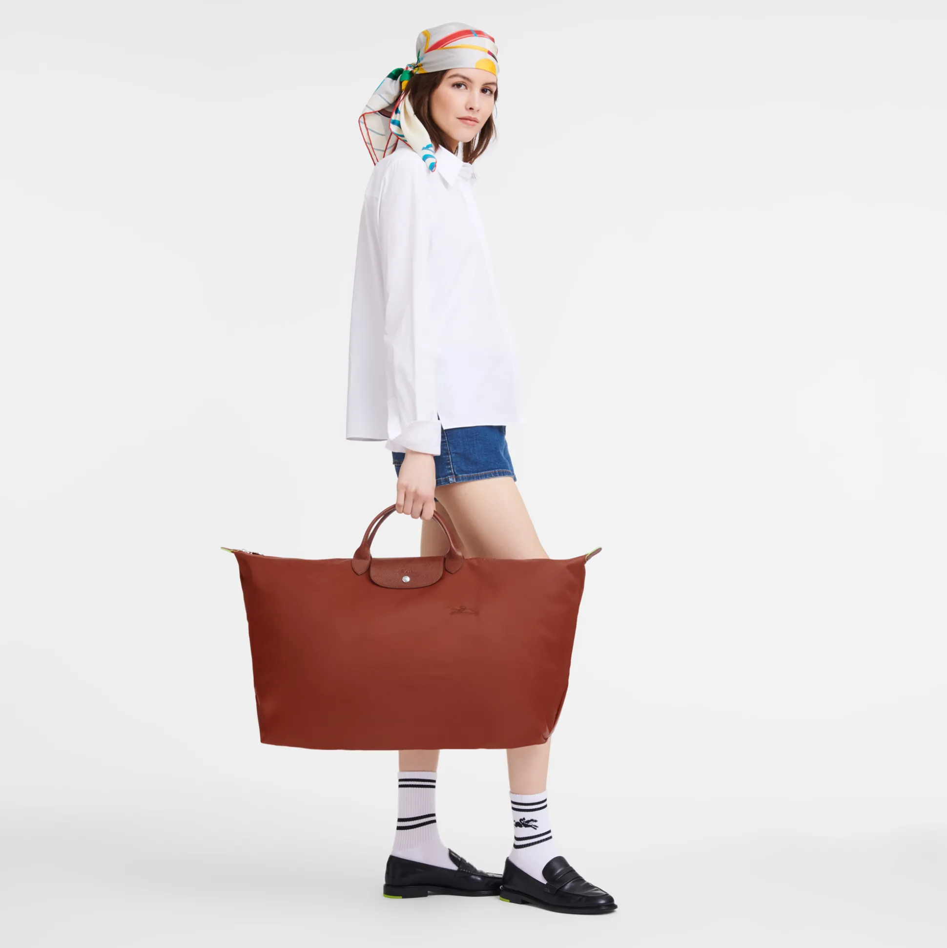 Reisetasche M Le Pliage Green