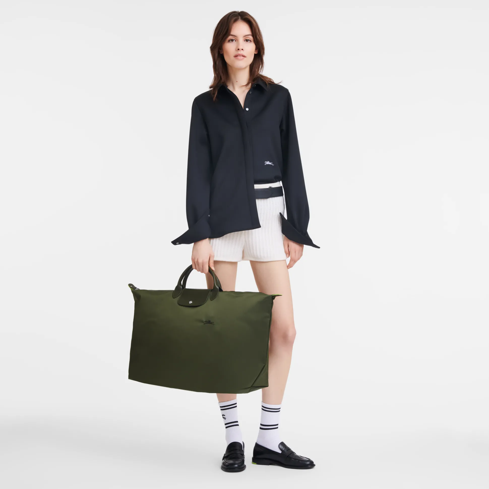 Reisetasche M Le Pliage Green