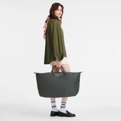 Reisetasche M Le Pliage Green