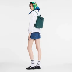 Rucksack M Le Pliage Green