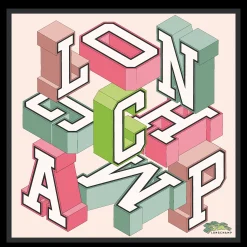 Seidenschal 70 Longchamp University