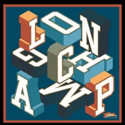 Seidenschal 70 Longchamp University