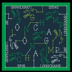 Seidenschal 50 Parcours Longchamp