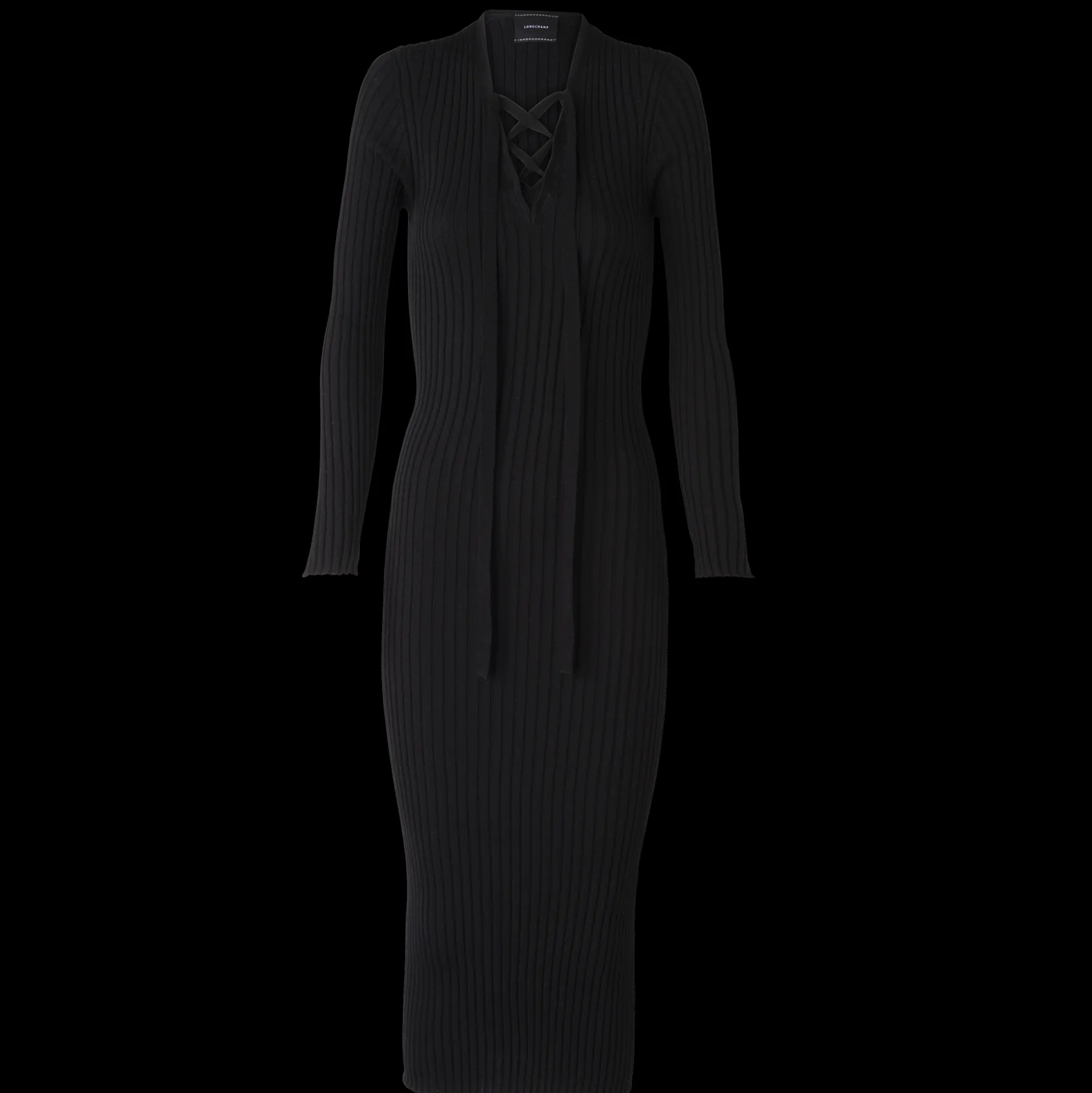 Tailliertes Maxikleid