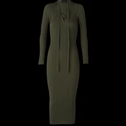 Tailliertes Maxikleid