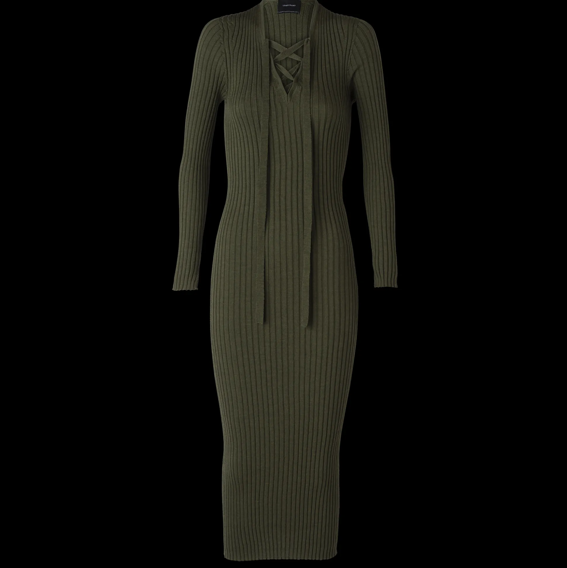 Tailliertes Maxikleid