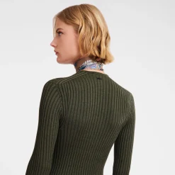 Tailliertes Maxikleid