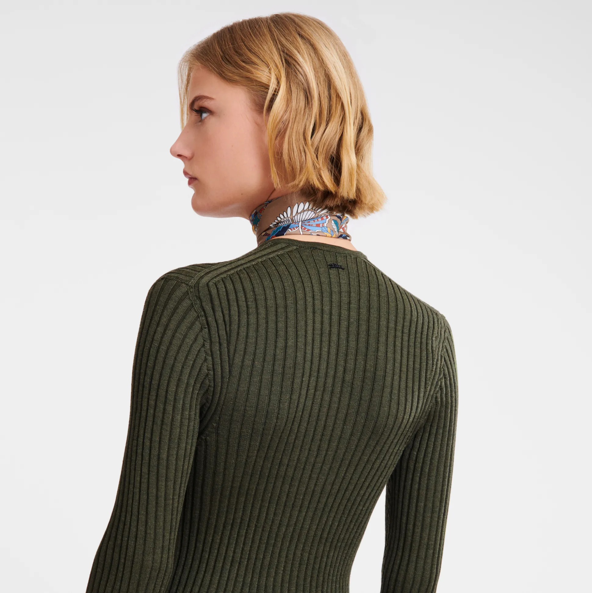 Tailliertes Maxikleid