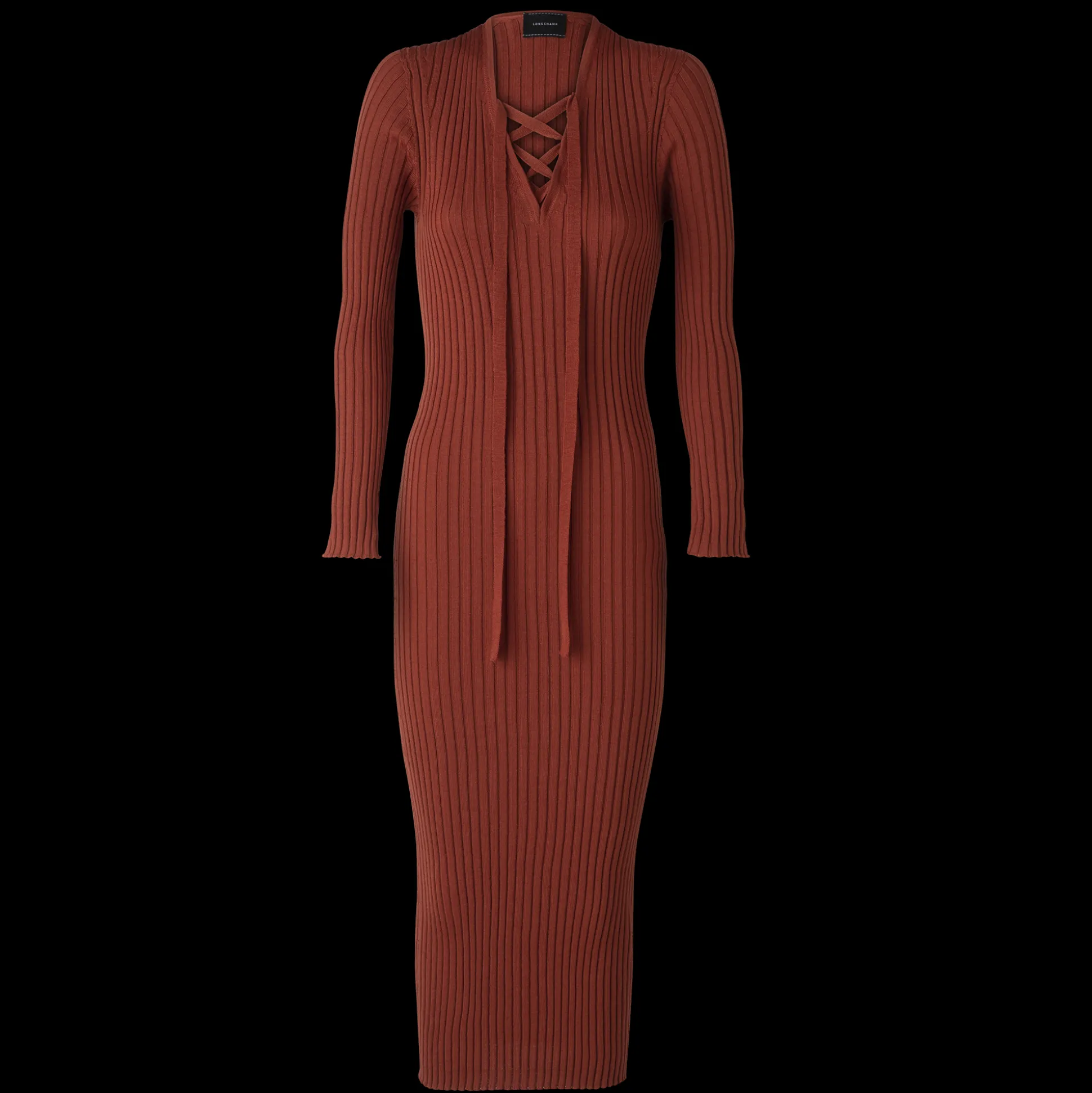 Tailliertes Maxikleid