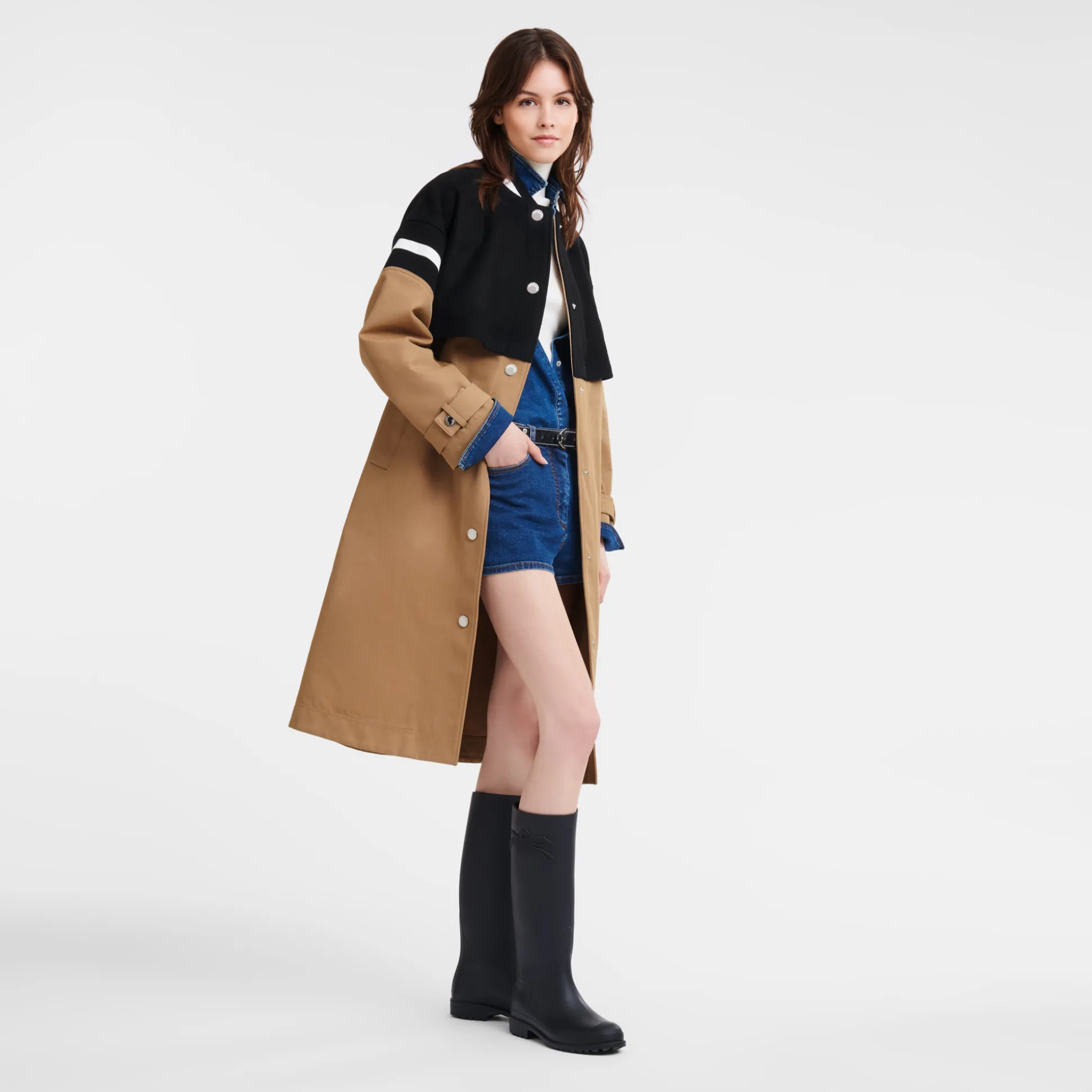 Trenchcoat Im Teddy-Design