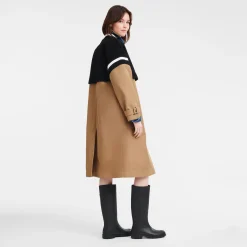 Trenchcoat Im Teddy-Design