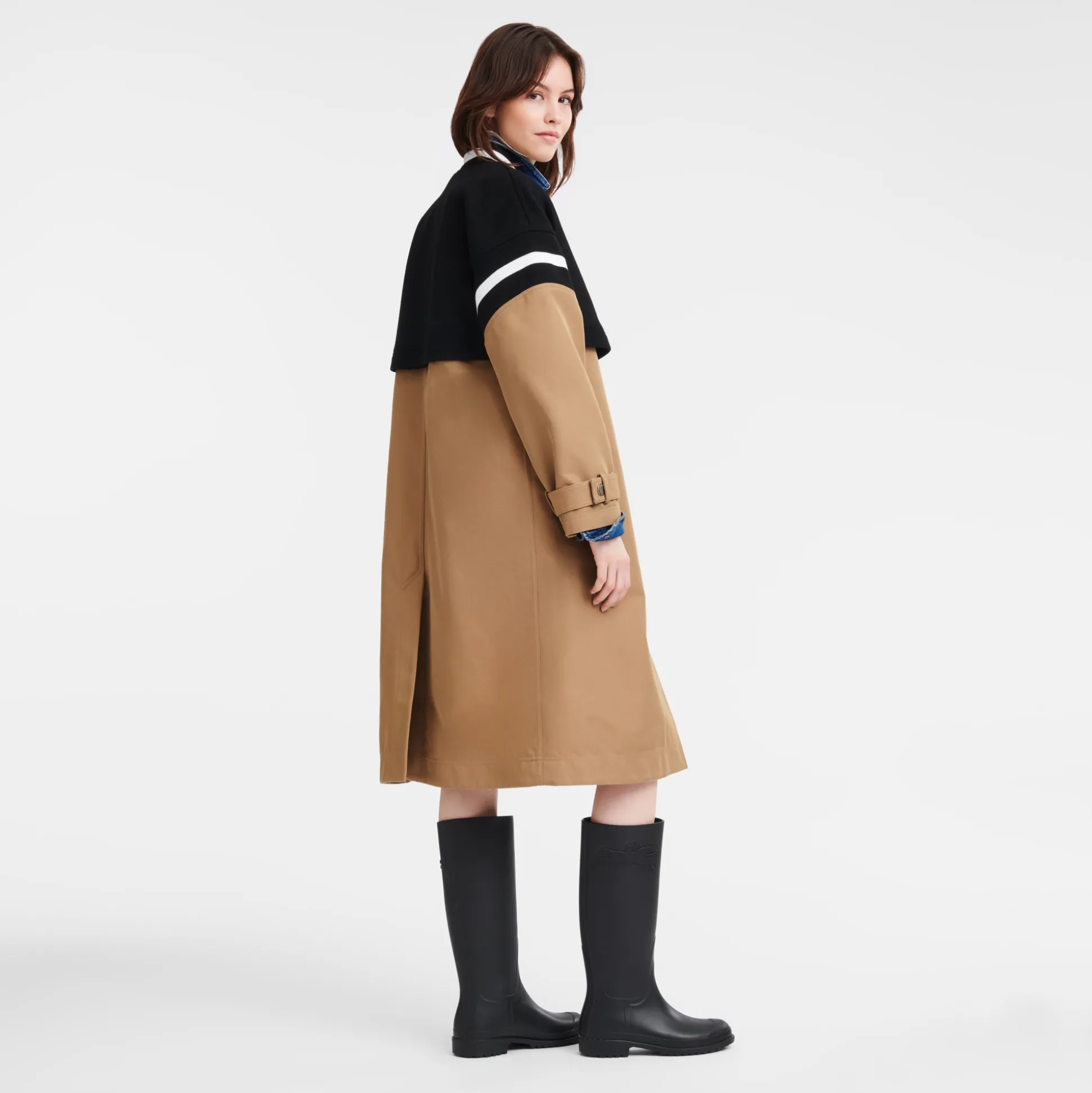 Trenchcoat Im Teddy-Design