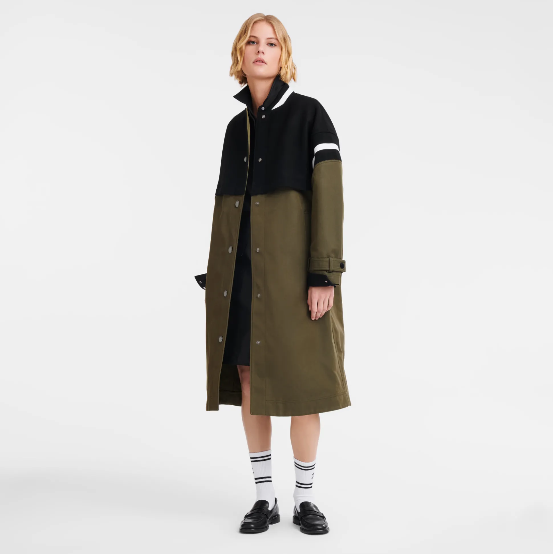 Trenchcoat Im Teddy-Design